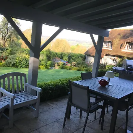 Les Chaumières Du Pays D'auge Couette-café Le Breuil-en-Auge